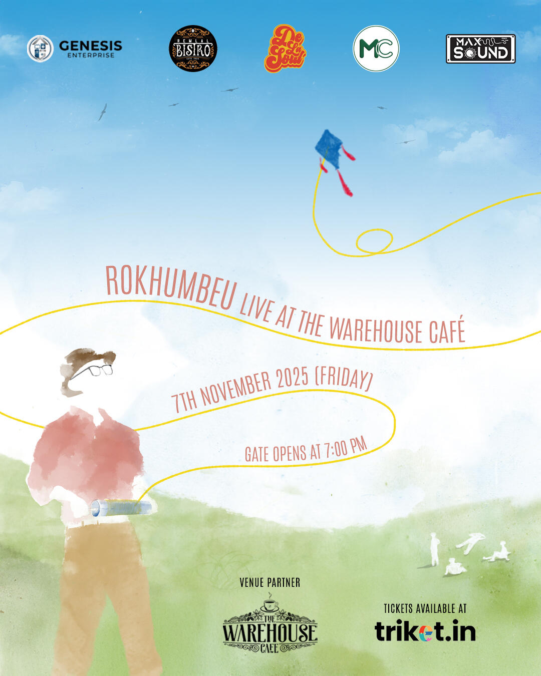 rokhumbeu live at The Warehouse Cafe