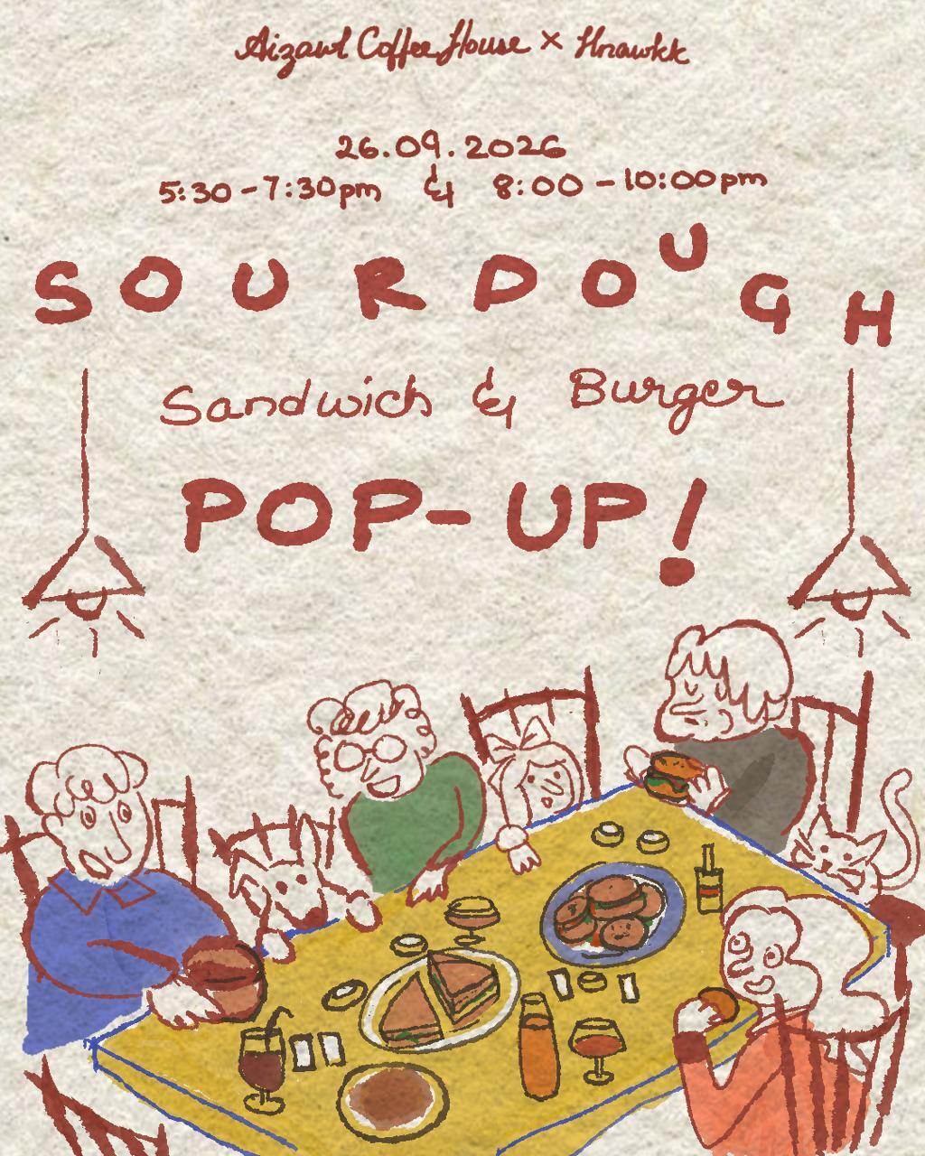 Sourdough Sandwich & Burger Pop-Up!