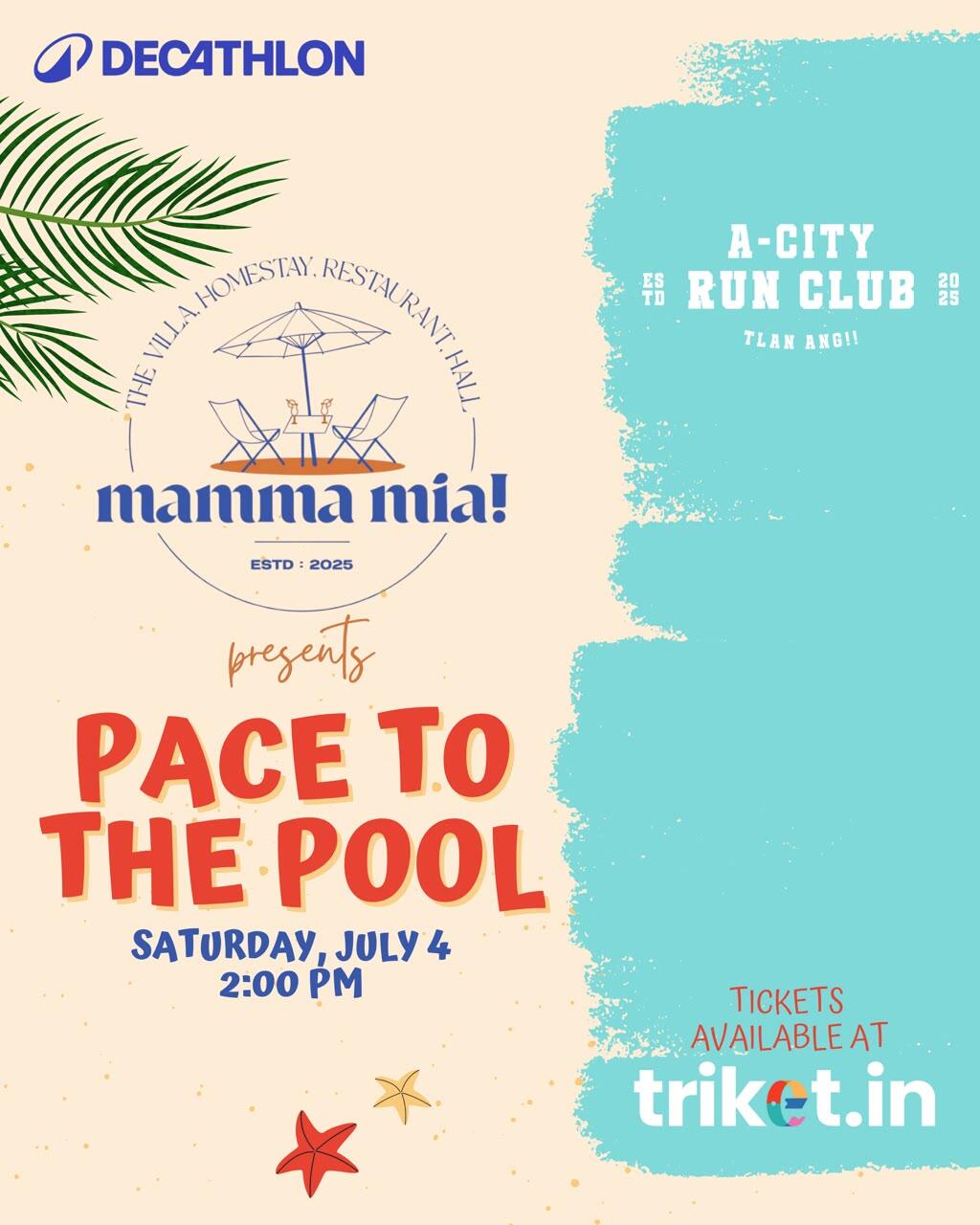 A-City Run Club: Pace To The Pool