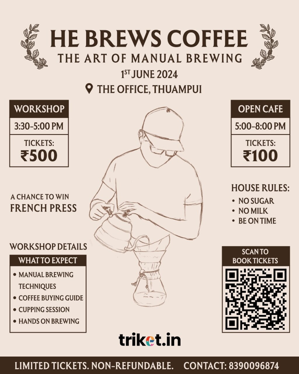 He Brews Coffee - The Art of Manual Brewing